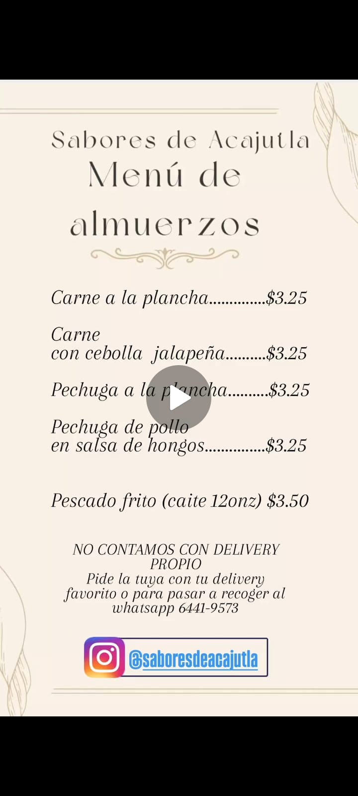 Sabores De Acajutla